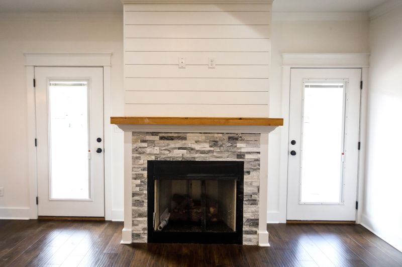 Stone Fireplace